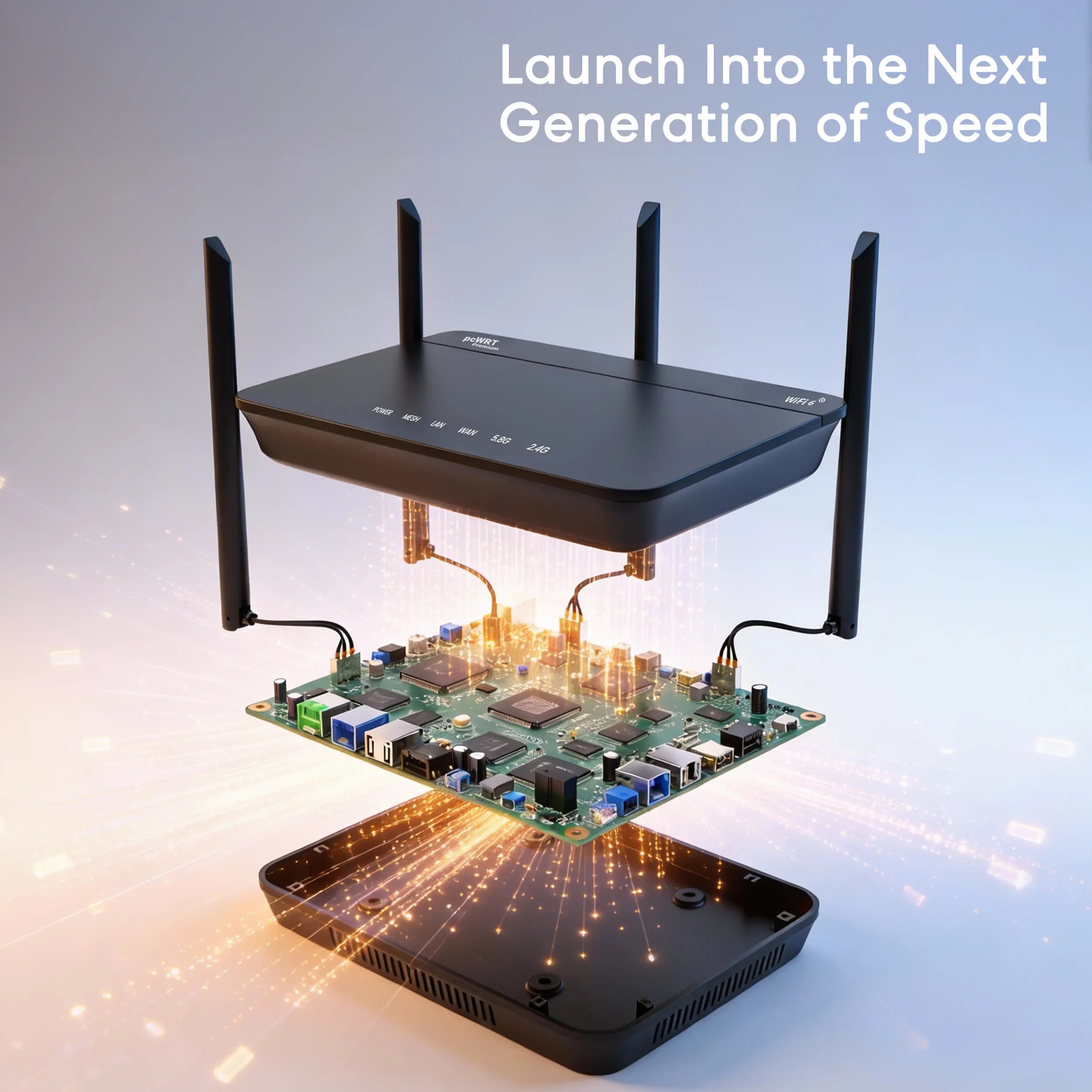 Easy to set up WiFi 6 Mesh Router