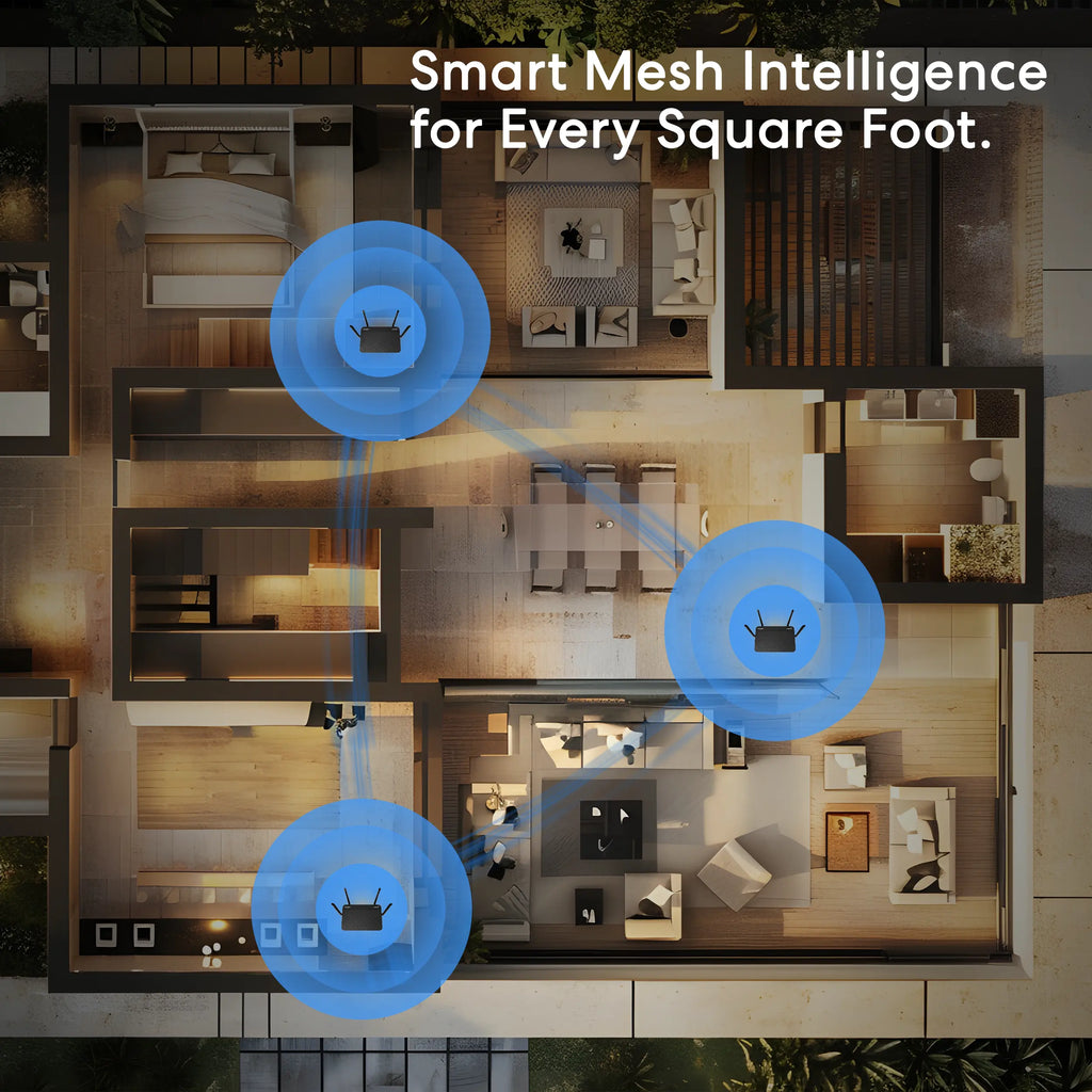 WiFi 6 Mesh Router for office