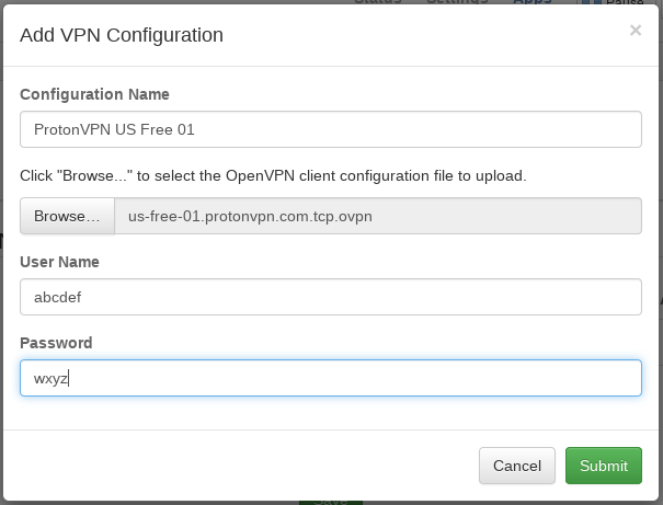 login protonvpn